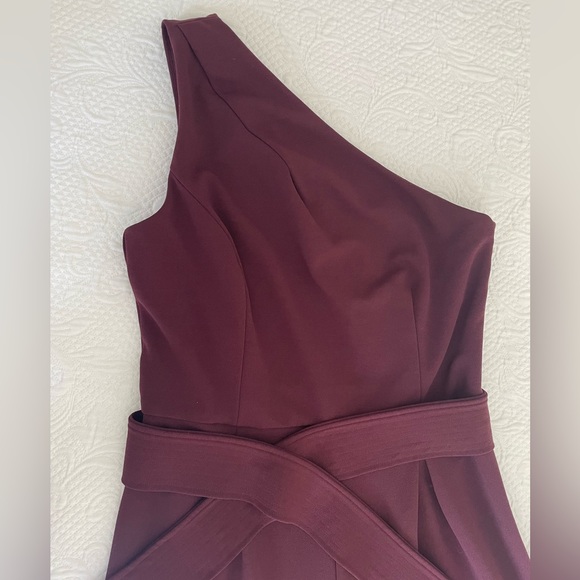 ANTONIO MELANI Pants - Jumpsuit, one shoulder with wide legs. Antonio Melani